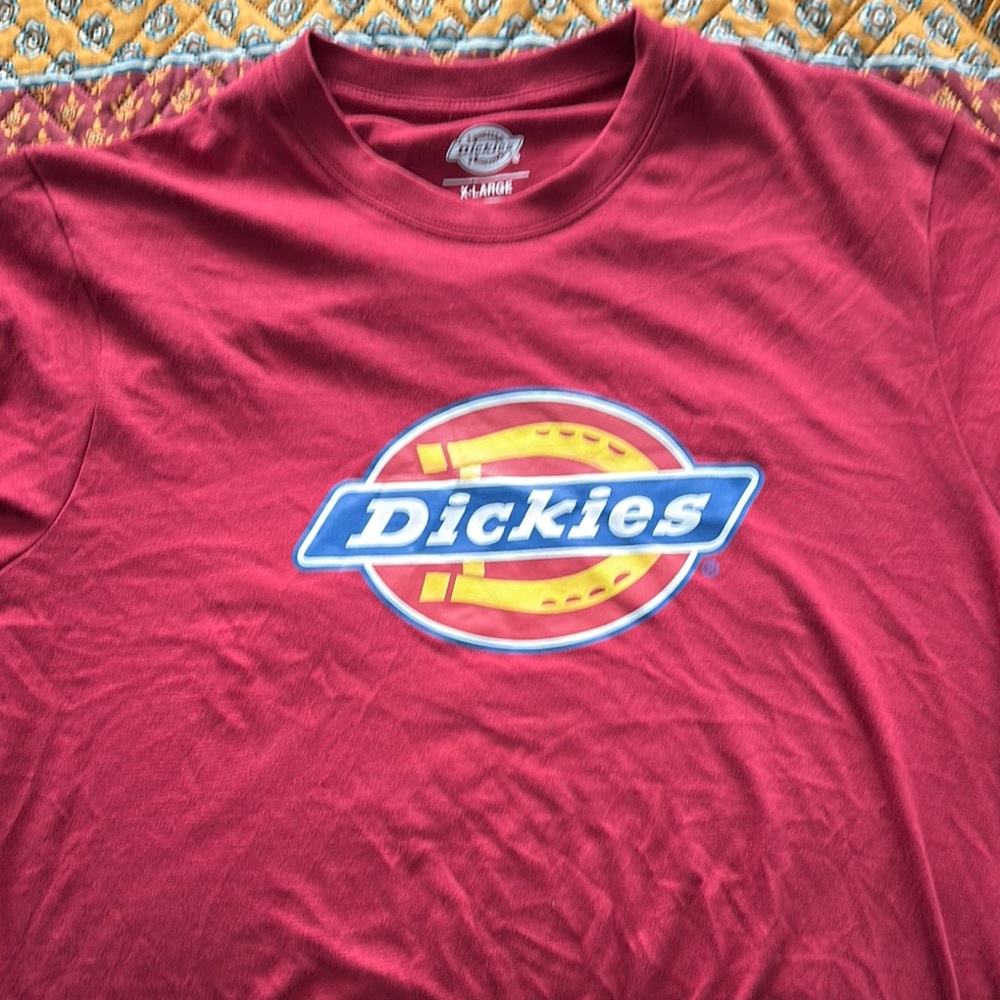 Dickies Red Graphic T-Shirt XL
